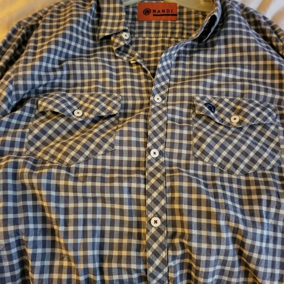 Mandi L/S Checkered Plaid Shirt (GG) - Picture 4 of 4